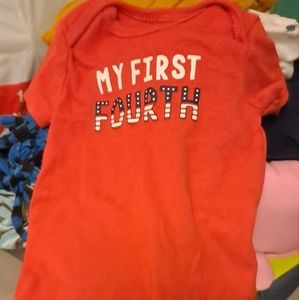 My first fourth baby onesie